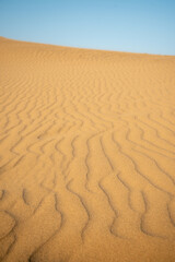 鳥取砂丘の美しい風景Beautiful scenery of Tottori Sand Dunes in Japan