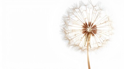 Fototapeta premium Beautiful dandelion background 