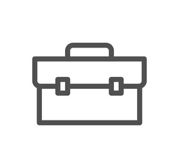 Business people related icon outline and linear vector.	
