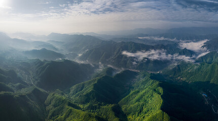 landscape in the mountains