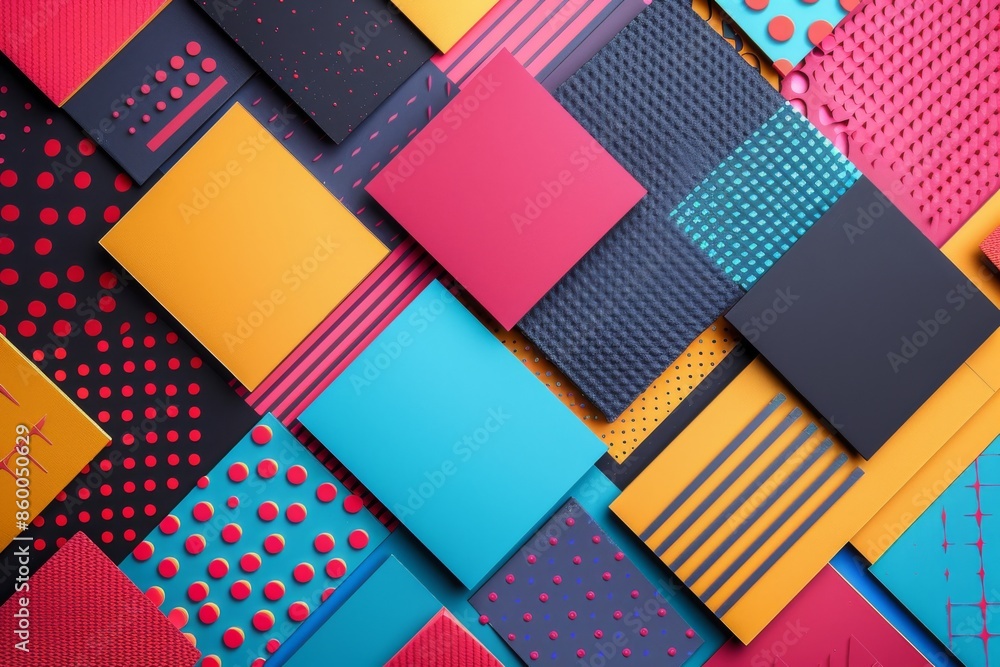 Poster minimalist modern background featuring abstract patterns.