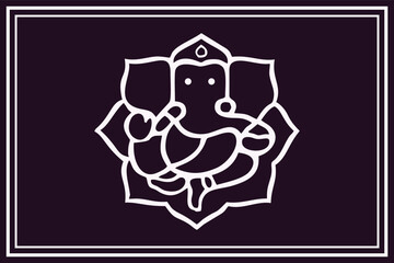 Creative Lord Ganesh Vector Art