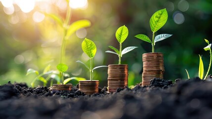 A diversified investment portfolio statement with positive growth percentages, symbolizing successful asset management