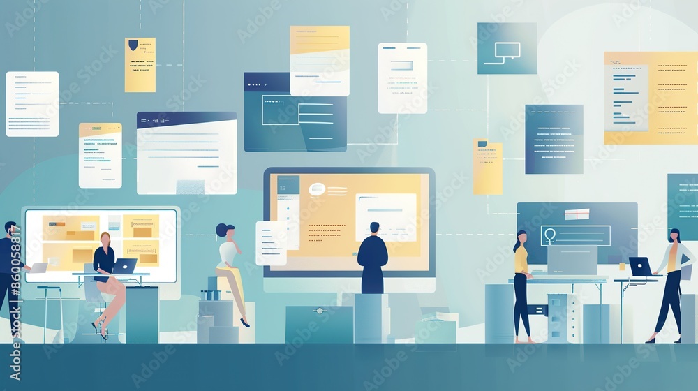 Aufkleber seamless digital document management experience that uses artificial intelligence technology. sophis