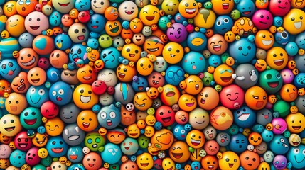 a lots of emojis that are being used on social media