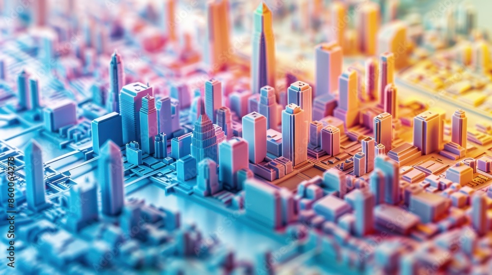 Aufkleber ai-driven city planning using data analytics for smarter urban growth.