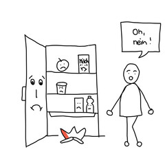 K&uuml;hlschrank kaputt wegen technischem Fehler