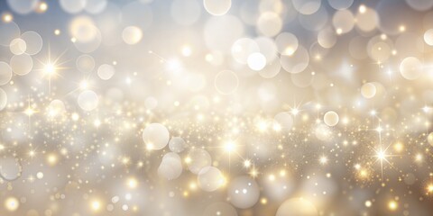 Soft White Glow Particles Blur: A gentle blurred background with soft white glow particles for an elegant and dreamy effect.
