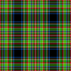 Tartan plaid pattern. Seamless check plaid in blue, red, and yellow for flannel shirt, bag, underwear, pyjamas, or other modern textile print,EPS 10.