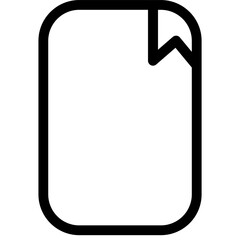 Notebook icon - Essential basic icon