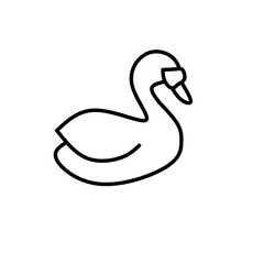 Animal icon isolated on white