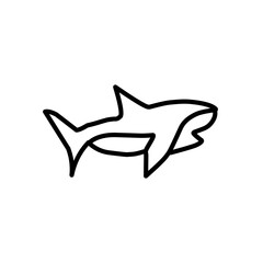 Animal icon isolated on white