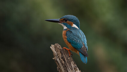 kingfisher on a branch