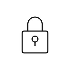 Security Lock Icon Perfect for Privacy and Data Protection