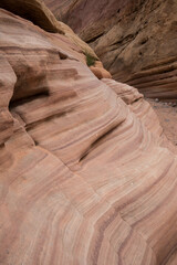 Beautiful hikes through an amazing landscape of Valley of fire State park, Nevada USA