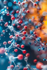 Advanced molecular science research with biotechnological applications in medicine and chemistry.