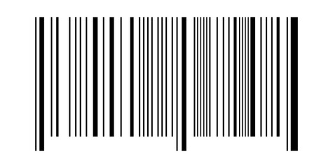 Barcode isolated on white