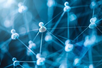 Abstract background illustrating business networking.