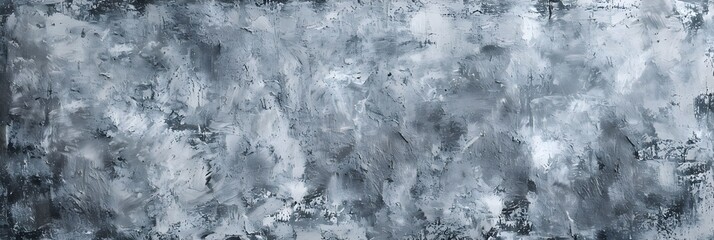 Fototapeta premium Sponge painted gray wall background with mottled paint texture pattern, sponge painting, gray wall, mottled texture 