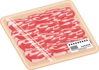 カルビのイラスト