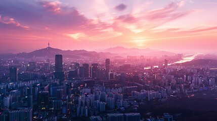 Fototapeta premium 韓国ソウルのイメージ05