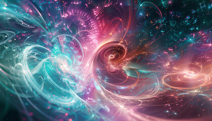 Kaleidoscopic visuals create a fantastical scenery, immersing you in a dreamlike realm filled with vibrant colors and mesmerizing patterns