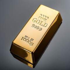 シンプルな金の延べ棒インゴットバー画像