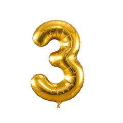 Golden Balloon Number 3