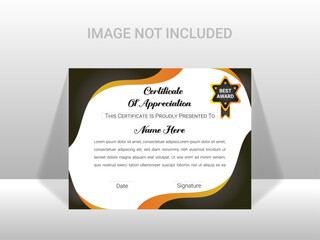 Modern Creative Certificate Design