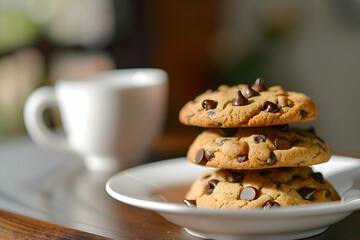 A gourmet chocolate chip cookie dish with additional toppings