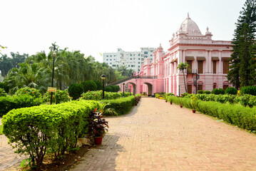 バングラデシュの首都ダッカにあるアッシャン・モンジルの美しい風景Beautiful scenery of Ashan Monzil in Dhaka, the capital of Bangladesh
