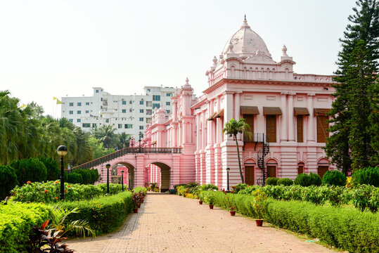 Fototapeta バングラデシュの首都ダッカにあるアッシャン・モンジルの美しい風景Beautiful scenery of Ashan Monzil in Dhaka, the capital of Bangladesh