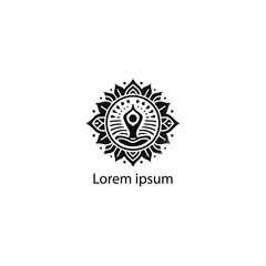 Fototapeta premium A Yoga Logo Design