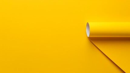 Plain yellow background, cheerful and lively, consistent shade with no variations, great for presentations and digital content