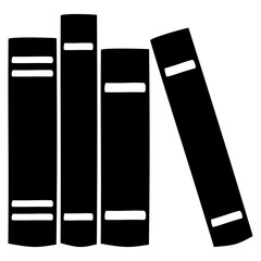 books glyph icon