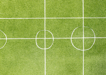 soccer field with grass