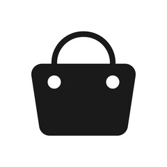 Shopping Bag Icon. vector illustration