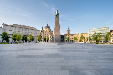 Miasto Łódź- widok na Plac Wolności. © Tomasz Warszewski