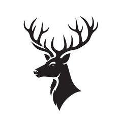 deer silhouette vector
