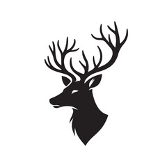 deer head silhouette