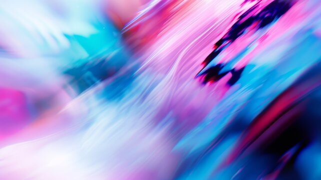 Conceptual biomorph illustration abstract digital artwork, fluid shapes with gradient shades Background wallpaper with sense of depth and movement. Chrome, holographic, liquid, glass texture.