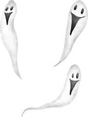 Halloween floating ghost