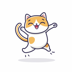 cat vector illustration.