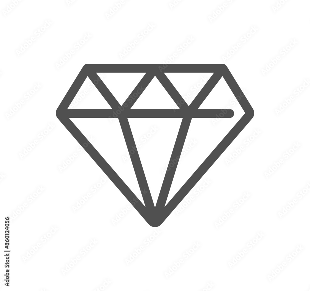 Poster finance related icon outline and linear vector.