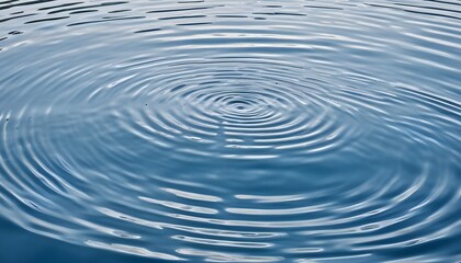 Rippling water surface with concentric circular patterns, creating a serene and calming effect