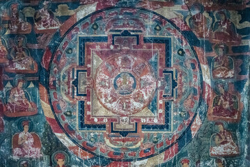 Tibetan mandala, thangkas, buddhist art, tibetan buddhism