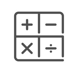 Finance related icon outline and linear vector.	
