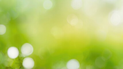 Obraz premium Fresh Spring Backdrop with Light Spots