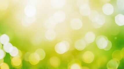 Obraz premium Calm Nature Bokeh for Wellness Branding