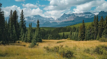 asper National Park in Alberta Canada 